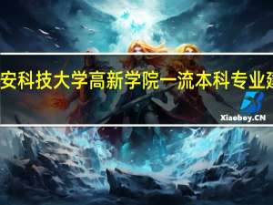 西安科技大学高新学院一流本科专业建设名单