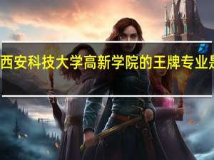 西安科技大学高新学院的王牌专业是什么