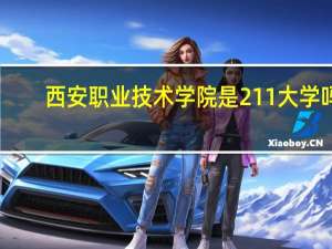 西安职业技术学院是211大学吗