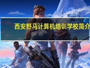 西安野马计算机培训学校简介