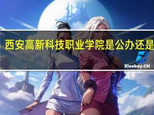 西安高新科技职业学院是公办还是民办
