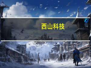 西山科技：实际控制人拟增持2万股公司股份