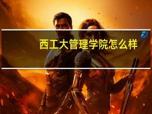 西工大管理学院怎么样