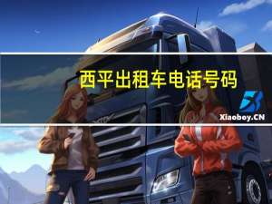西平出租车电话号码