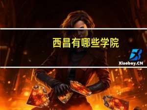 西昌有哪些学院