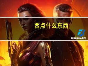 西点什么东西
