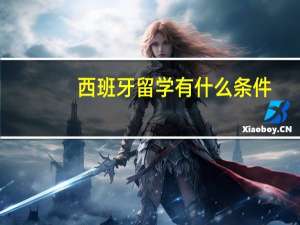 西班牙留学有什么条件