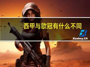 西甲与欧冠有什么不同