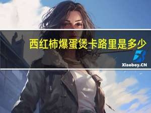 西红柿爆蛋煲卡路里是多少