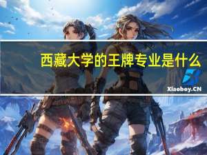 西藏大学的王牌专业是什么