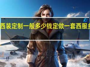 西装定制一般多少钱 定做一套西服多少钱