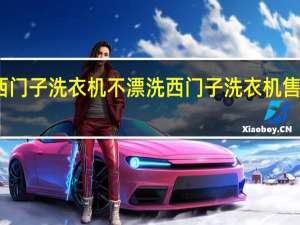 西门子洗衣机不漂洗 西门子洗衣机售后服务