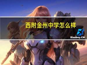 西附金州中学怎么样