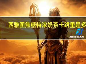 西雅图 焦糖特浓奶茶卡路里是多少