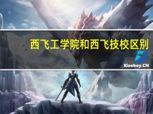 西飞工学院和西飞技校区别