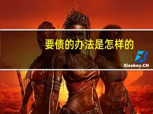 要债的办法是怎样的