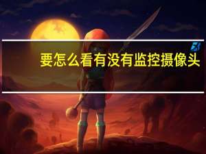 要怎么看有没有监控摄像头