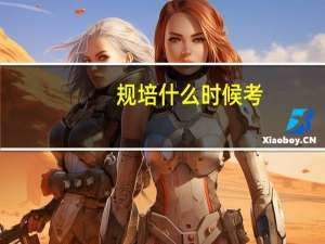 规培什么时候考