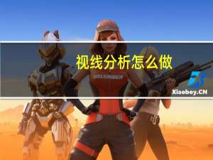 视线分析怎么做（视线分析）