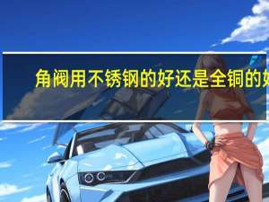 角阀用不锈钢的好还是全铜的好