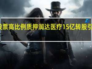 解决股票高比例质押 润达医疗15亿转股引入国企战投
