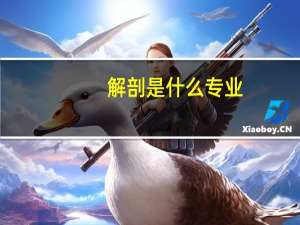 解剖是什么专业