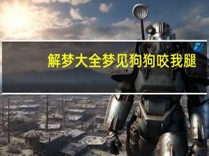 解梦大全梦见狗狗咬我腿