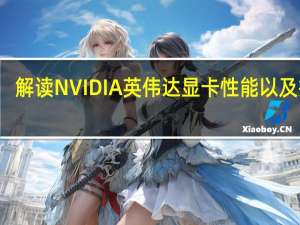 解读NVIDIA英伟达显卡性能以及排名