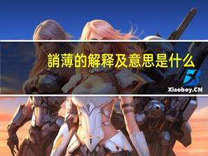 誚薄的解释及意思是什么