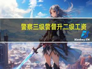 警察三级警督升二级工资