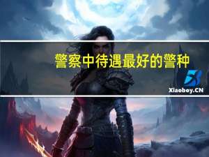 警察中待遇最好的警种