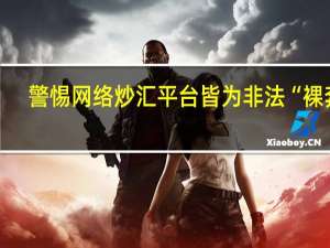 警惕网络炒汇平台 皆为非法“裸奔”