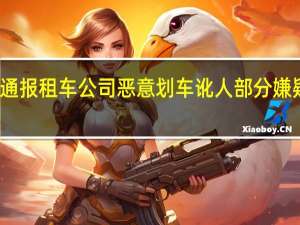 警方通报租车公司恶意划车讹人 部分嫌疑人已到案