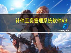 计件工资管理系统软件 V3.2 官方版（计件工资管理系统软件 V3.2 官方版功能简介）