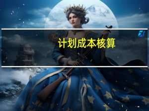 计划成本核算