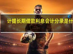 计提长期借款利息会计分录是什么