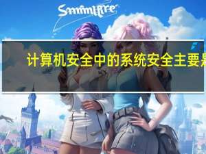 计算机安全中的系统安全主要是（计算机安全中的系统安全主要是指什么）