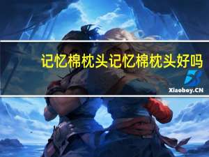记忆棉枕头 记忆棉枕头好吗