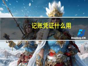 记账凭证什么用