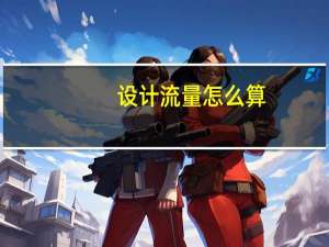 设计流量怎么算