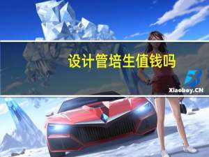 设计管培生值钱吗