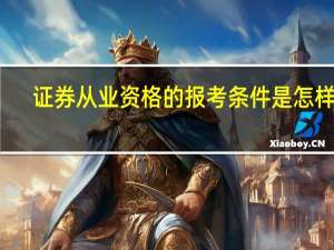证券从业资格的报考条件是怎样的
