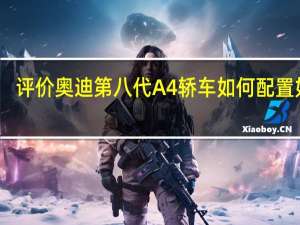 评价奥迪第八代A4轿车如何 配置如何