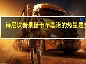 诗尼坎普 果糖卡布基诺的热量是多少