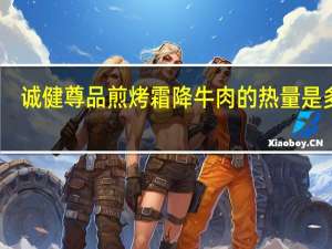 诚健 尊品煎烤霜降牛肉的热量是多少