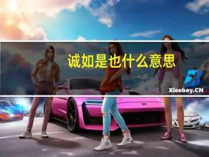 诚如是也什么意思