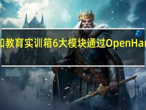 诚迈科技鸿知教育实训箱6大模块通过OpenHarmony兼容性测评