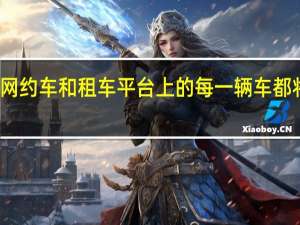 该公司网约车和租车平台上的每一辆车都将是电动汽车