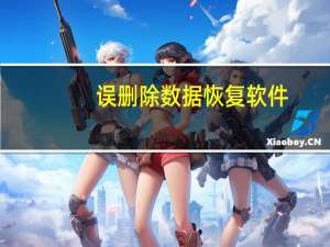 误删除数据恢复软件（误删除数据恢复）