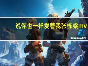 说你也一样爱着我张栋梁mv（说你也一样爱着我）